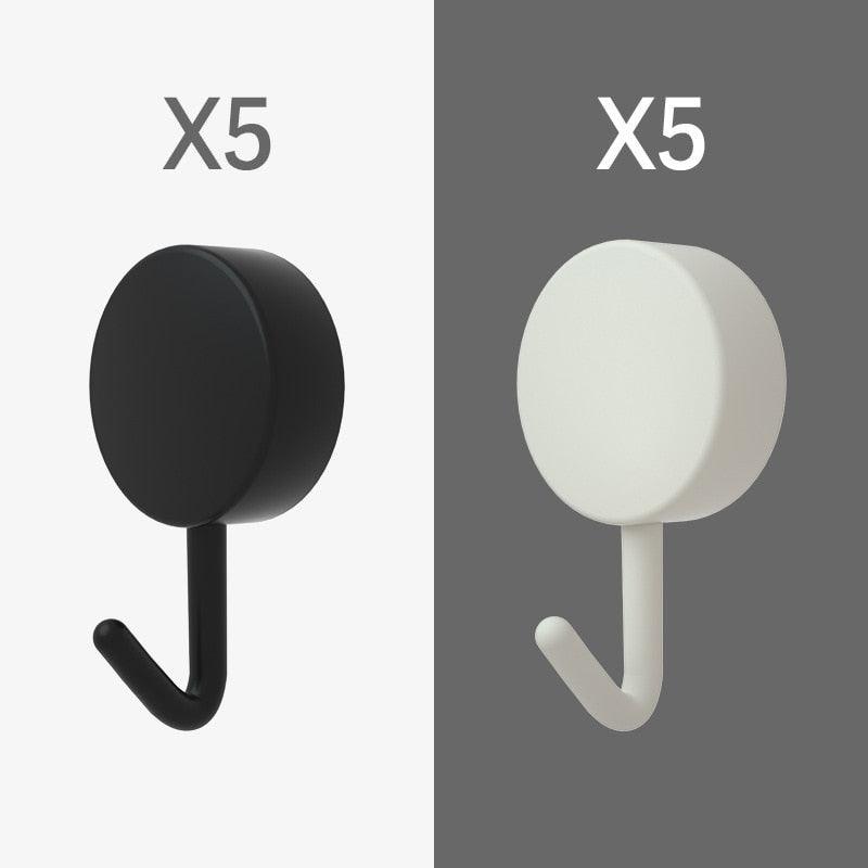 Pack of 10 Self Adhesive Wall Hooks