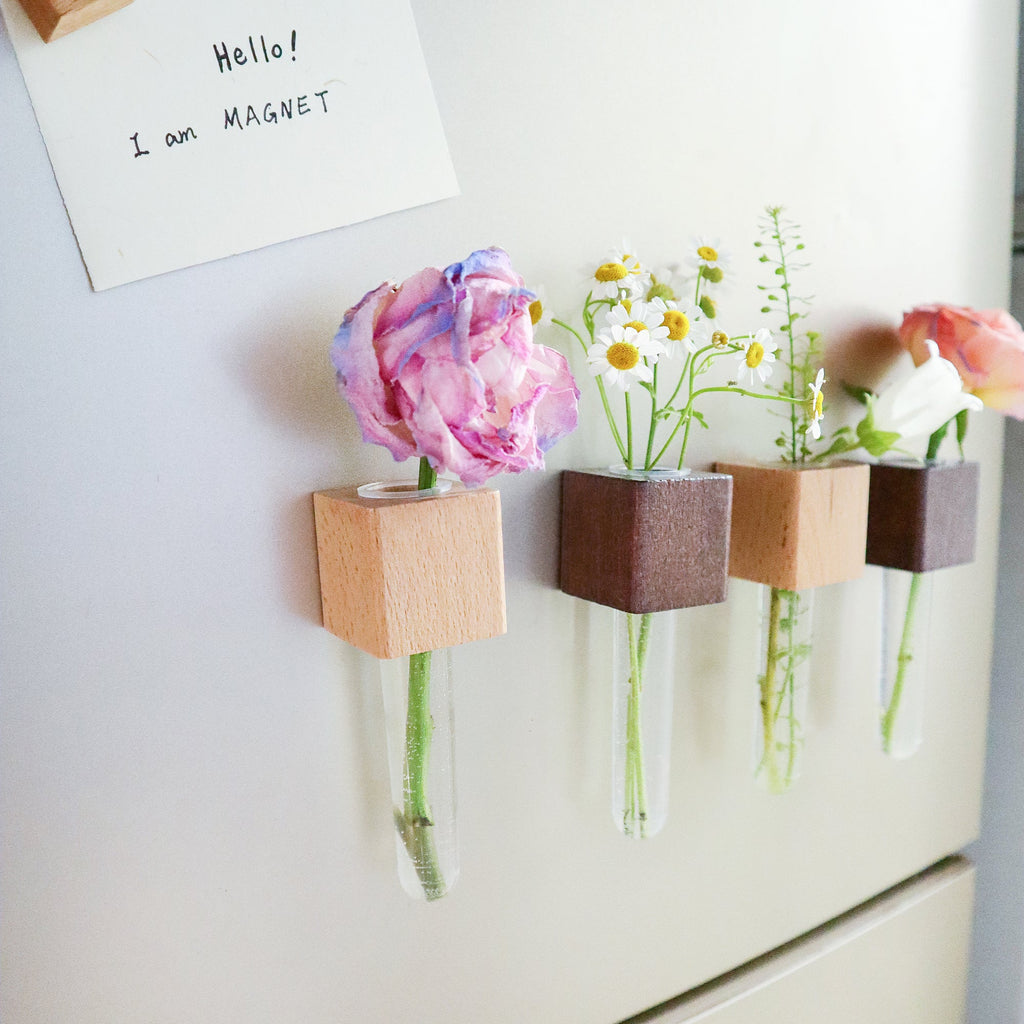 Mini Vase Magnets – Set of 2