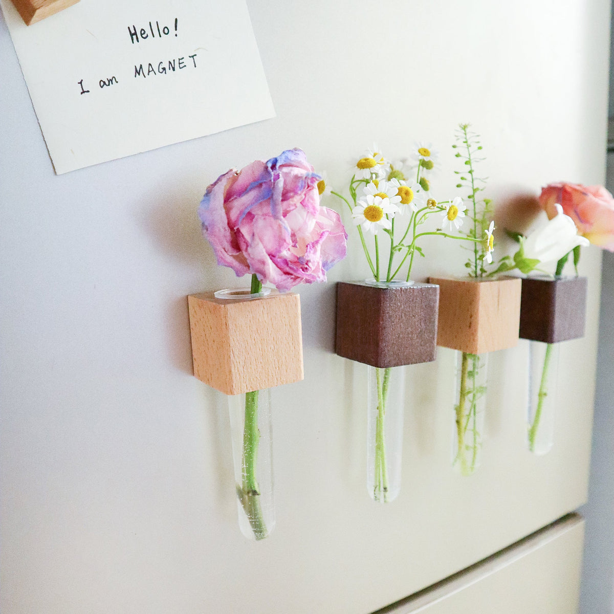 Mini Vase Magnets – Set of 2