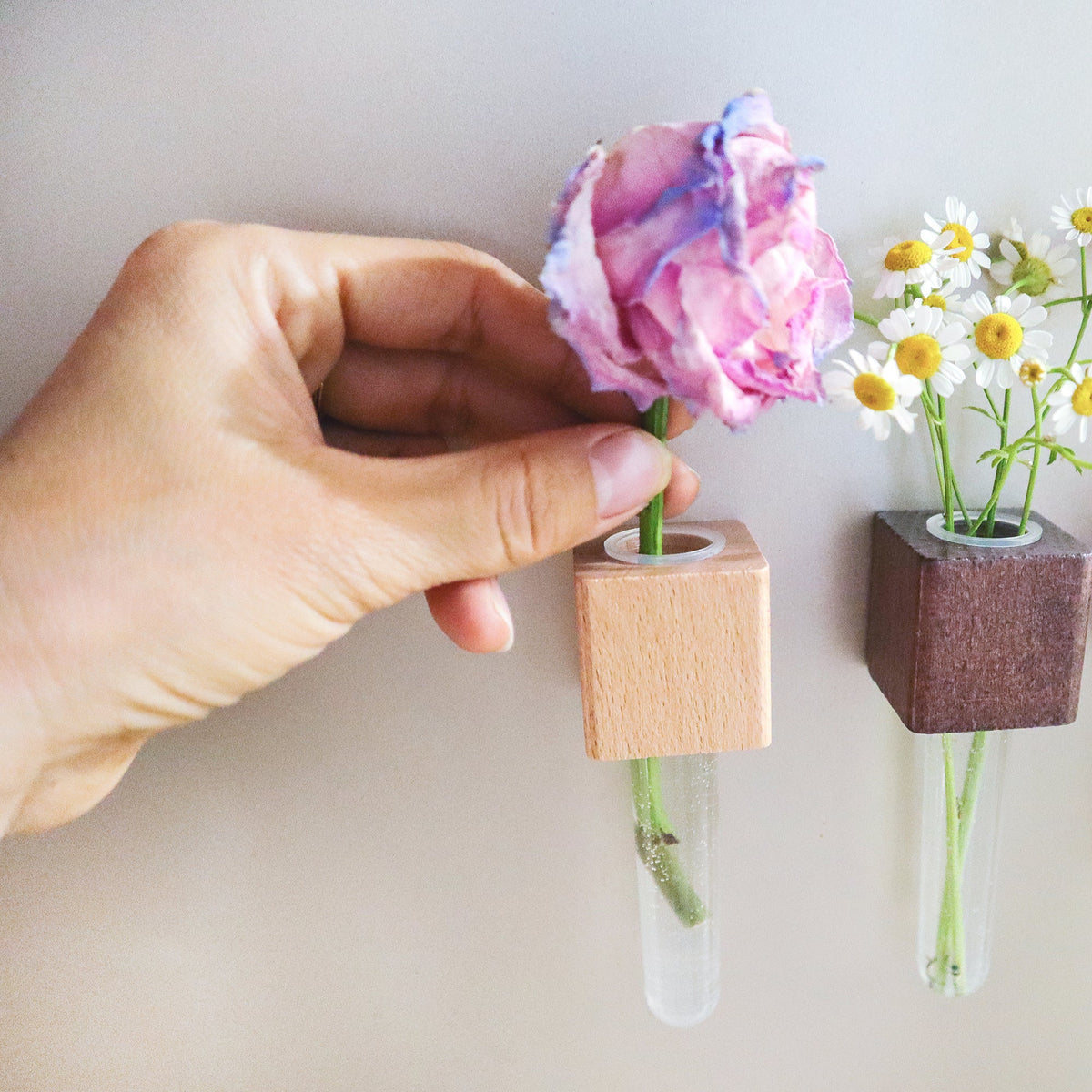 Mini Vase Magnets – Set of 2