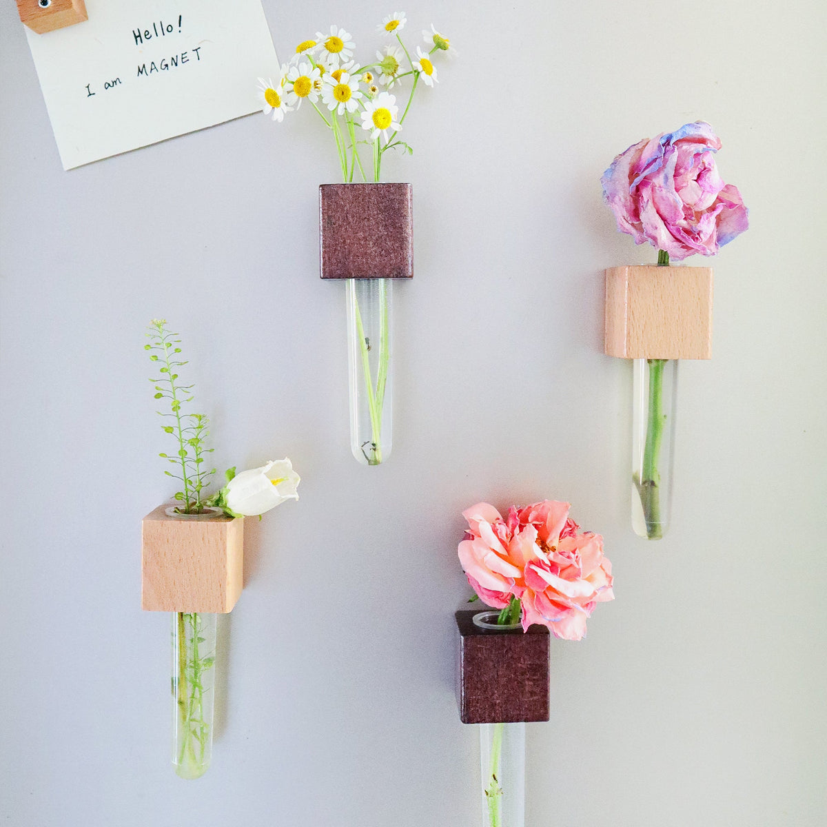 Mini Vase Magnets – Set of 2