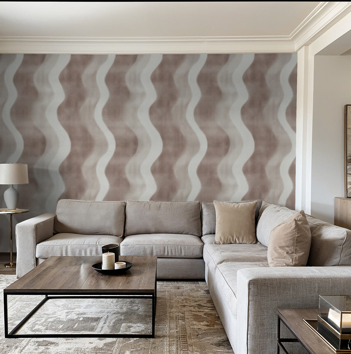 Tidal Waves Removable Wallpaper