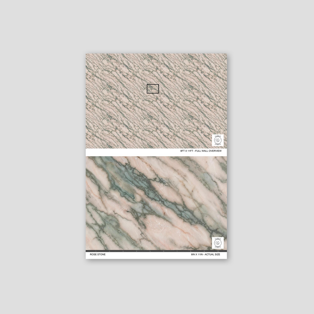 Rose Stone Removable Wallpaper