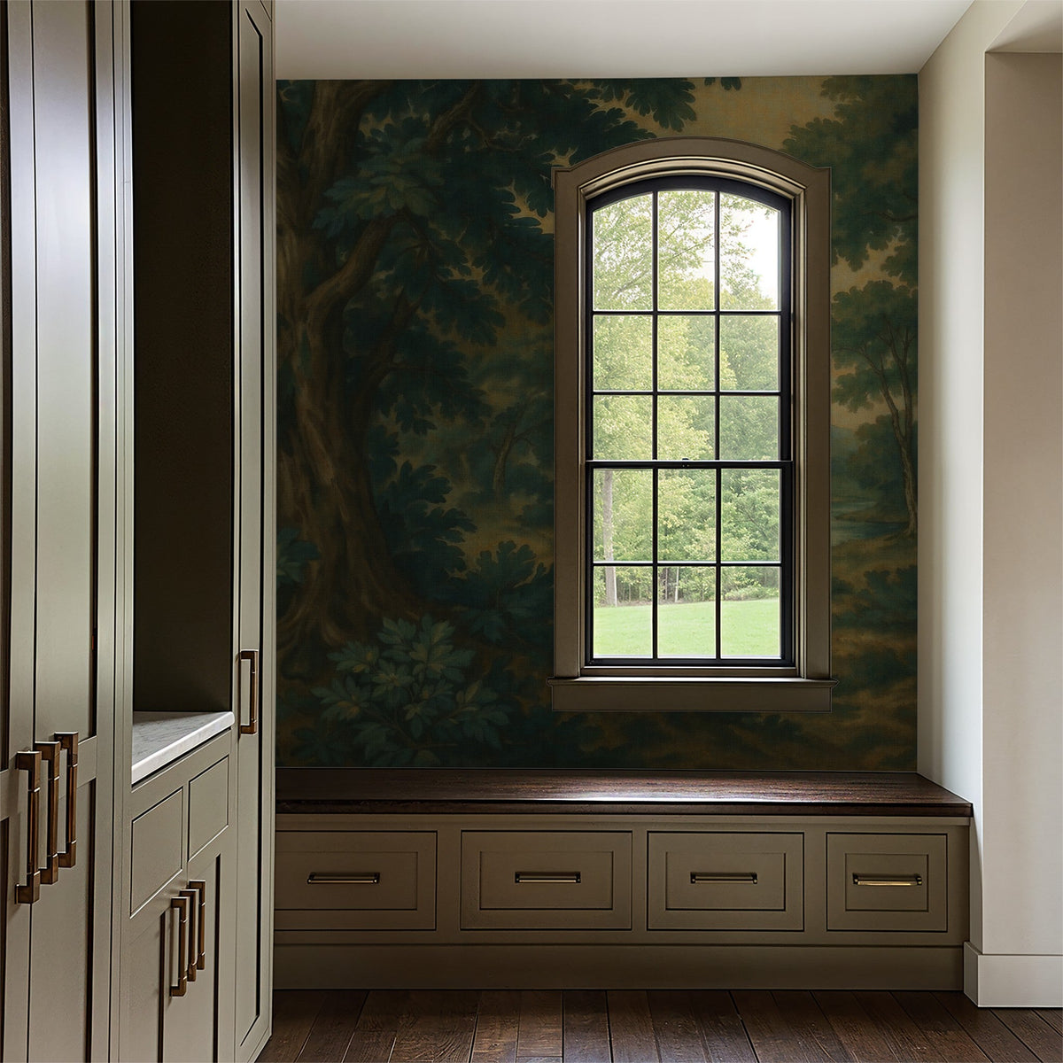 Verdure Grove Removable Wallpaper