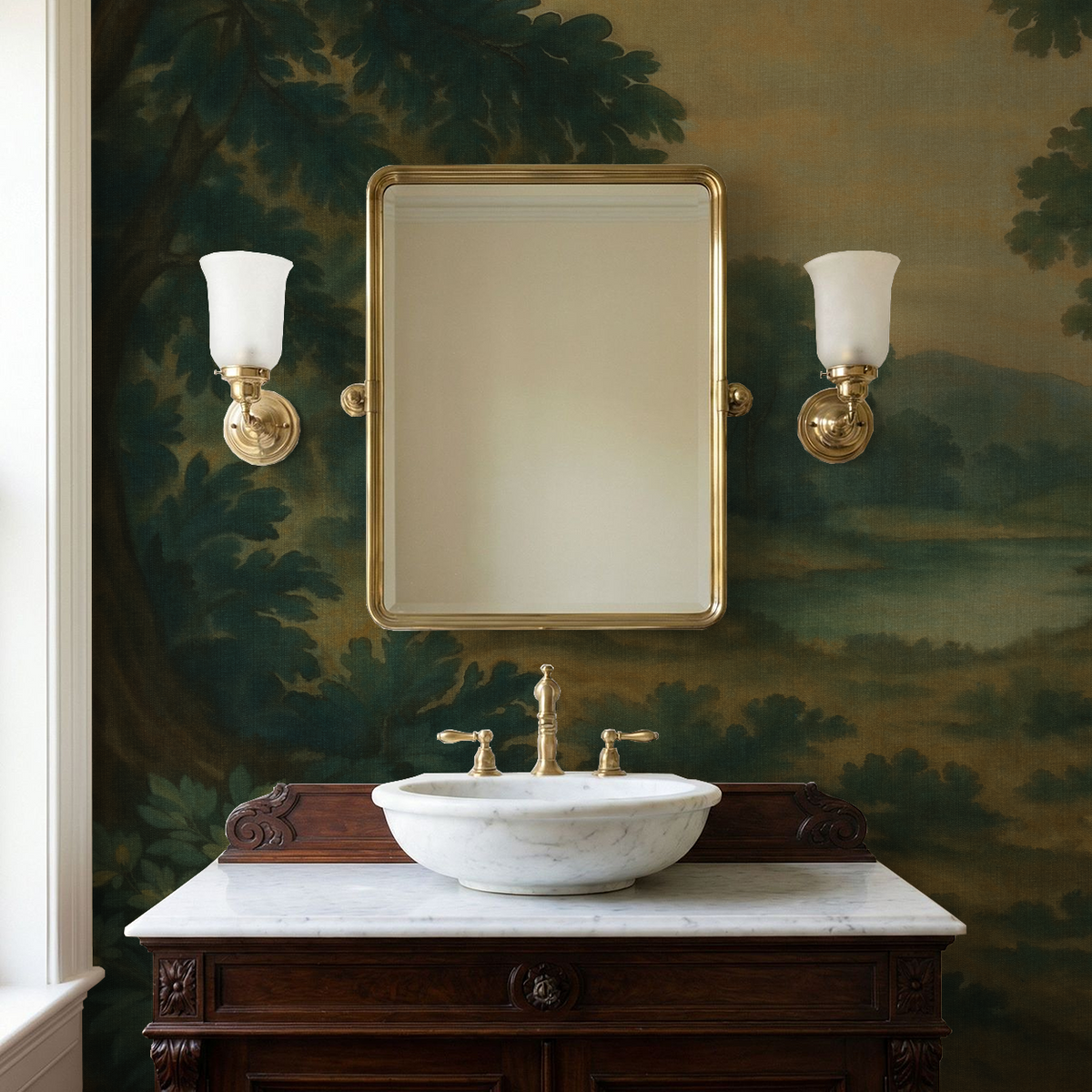 Verdure Grove Removable Wallpaper