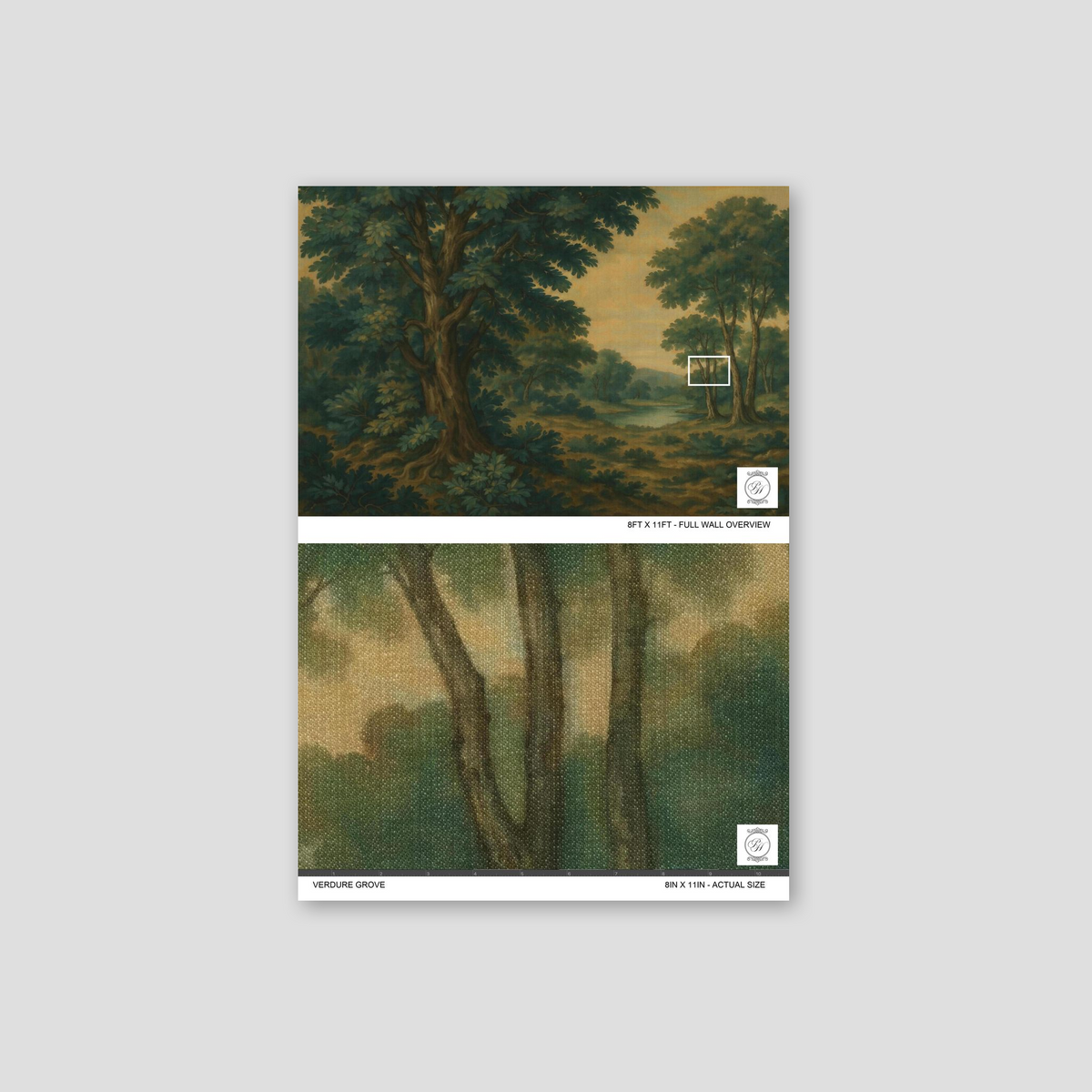 Verdure Grove Removable Wallpaper