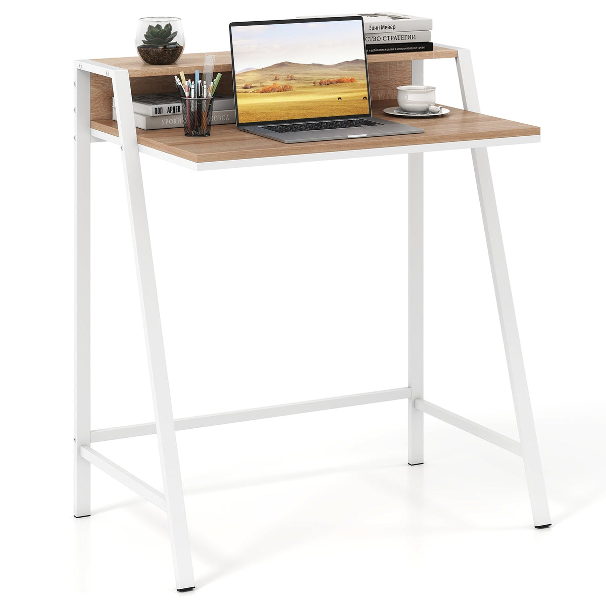 2 Tier Minimalist Desk