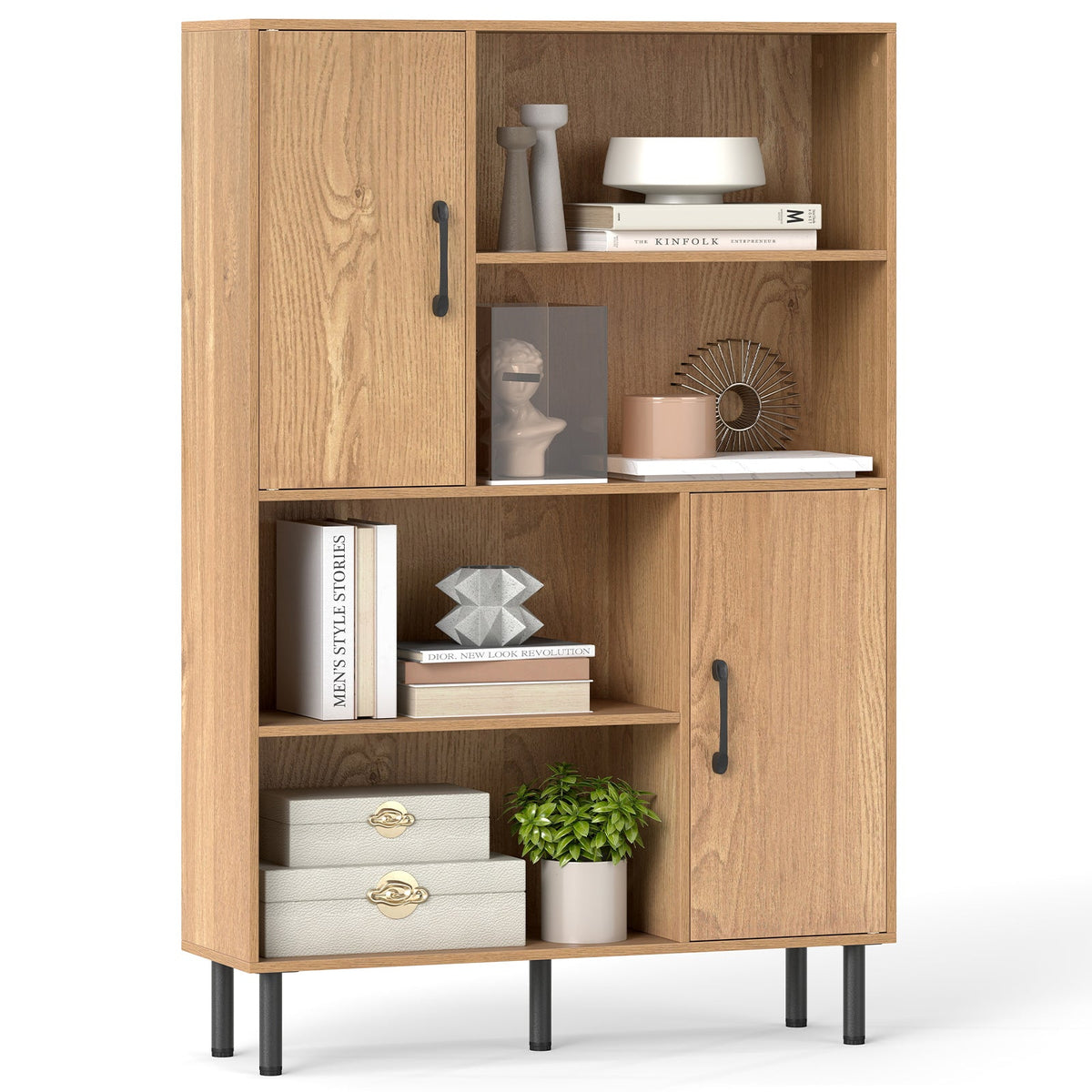 Freestanding Bookcase/Storage Cabinet