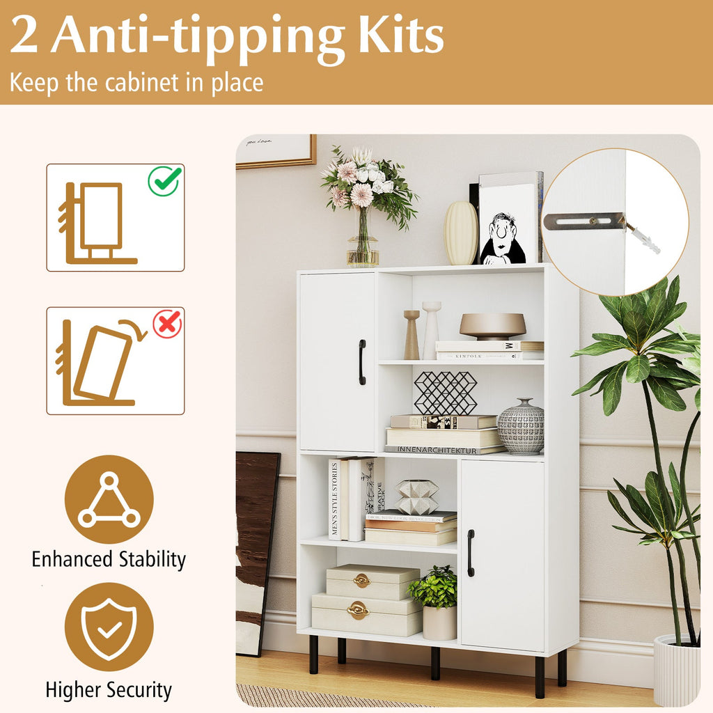 Freestanding Bookcase/Storage Cabinet