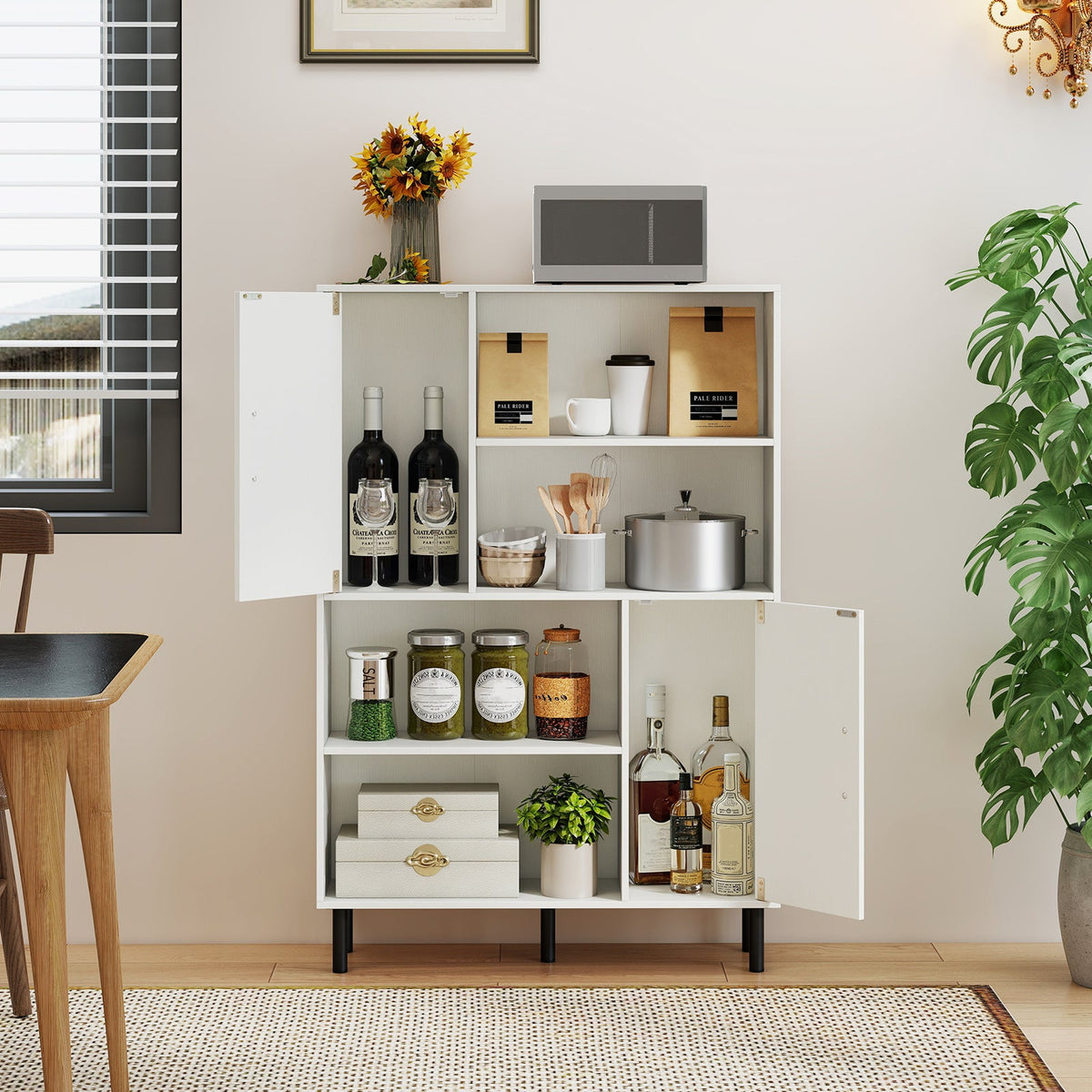 Freestanding Bookcase/Storage Cabinet
