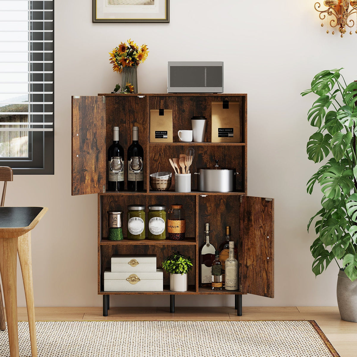 Freestanding Bookcase/Storage Cabinet