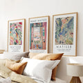 Vintage Matisse Abstract Landscape Wall Prints — Set of 3