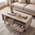 Rectangular Coffee Table with Storage