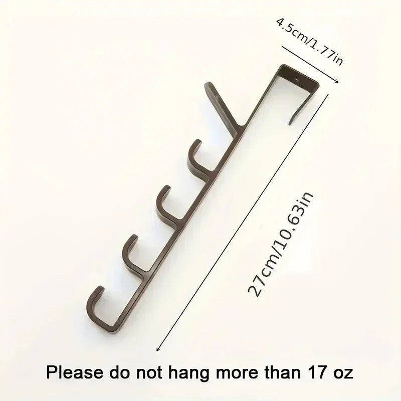 Over-Door Hooks — No-Drill Storage for Any Room