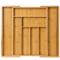 Adjustable Bamboo Drawer Organizer