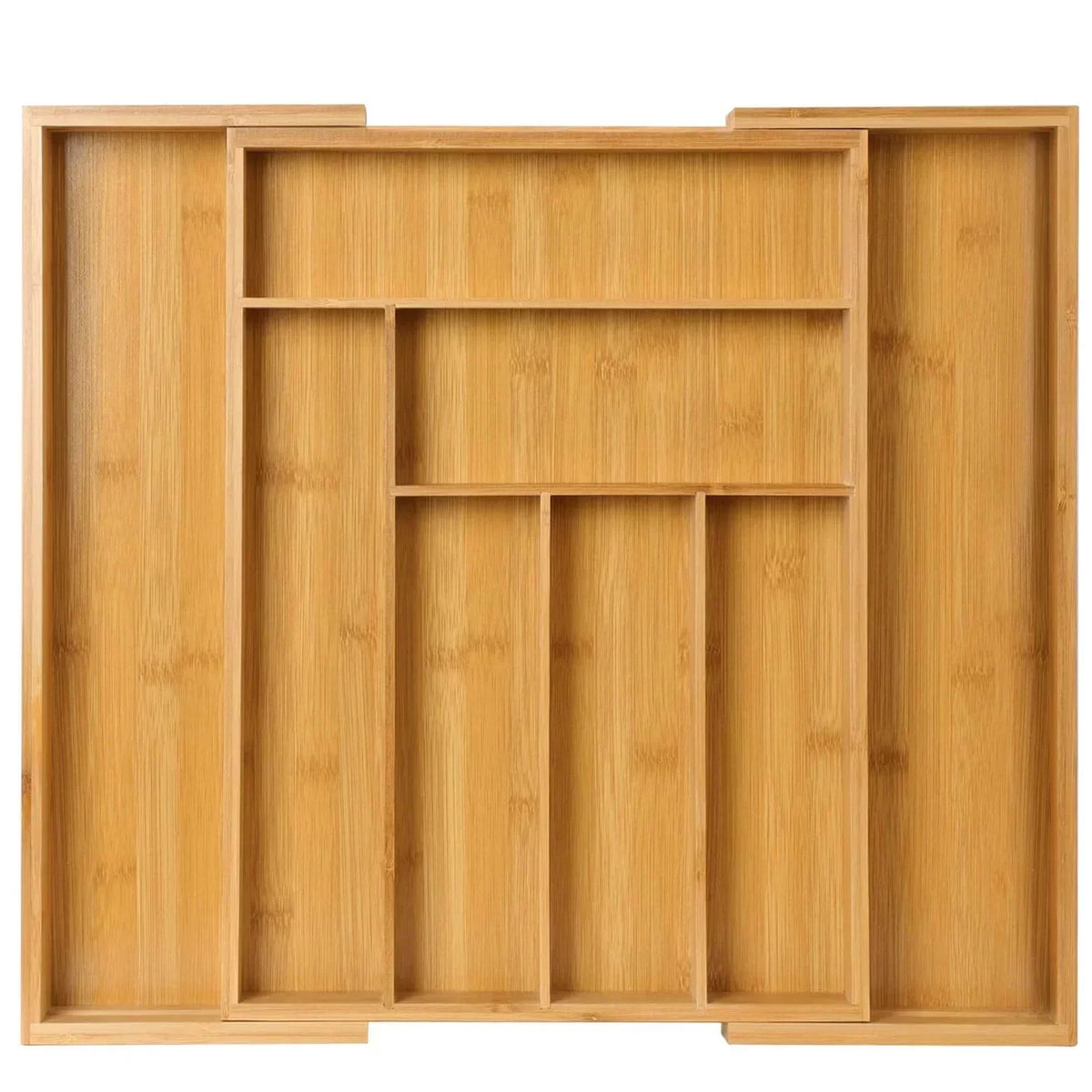 Adjustable Bamboo Drawer Organizer