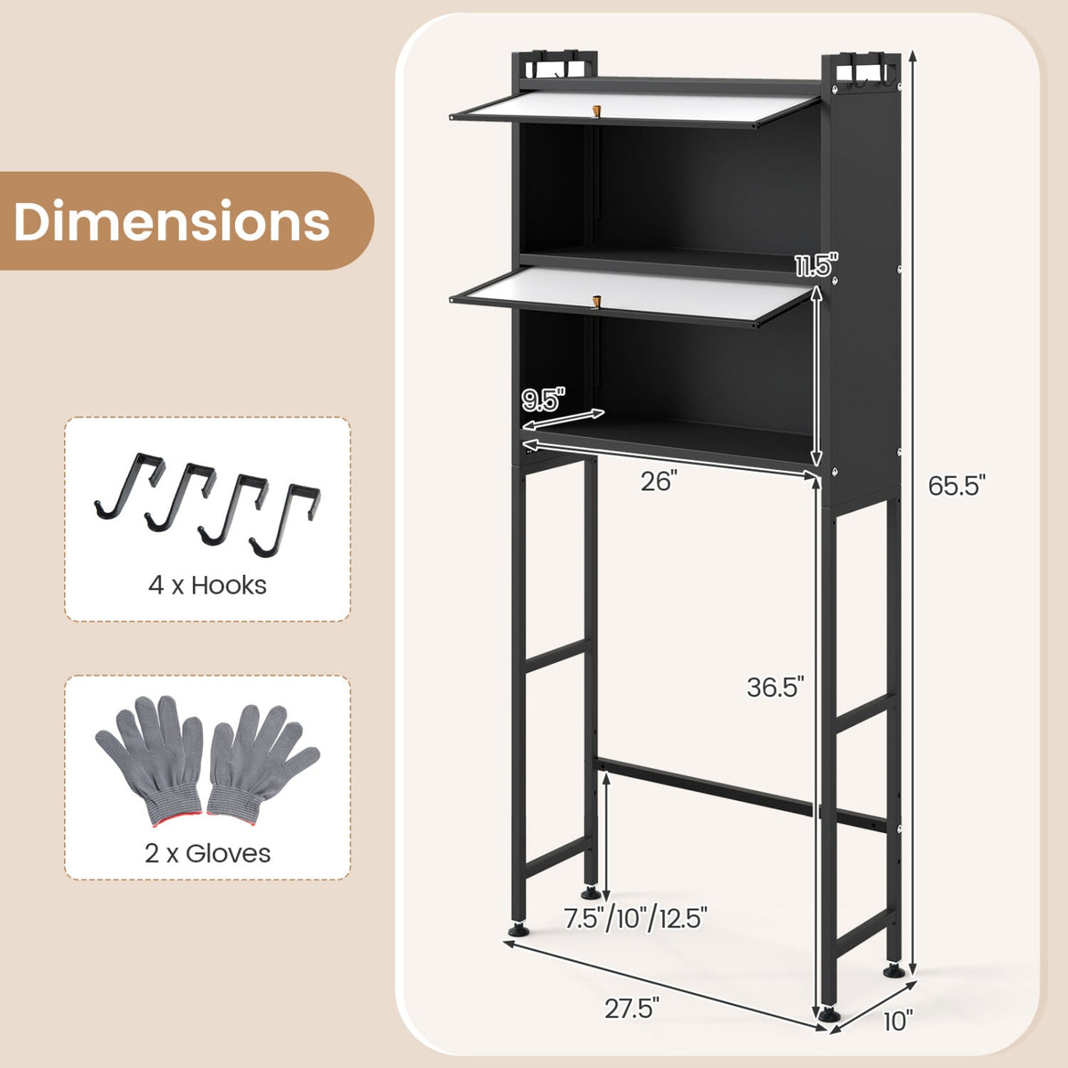 Cabinet Bathroom Organizer