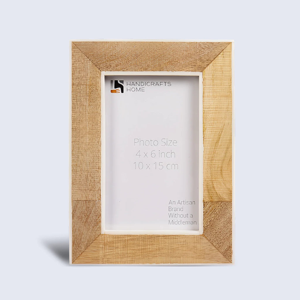 Wood Resin Inlay Picture Frame