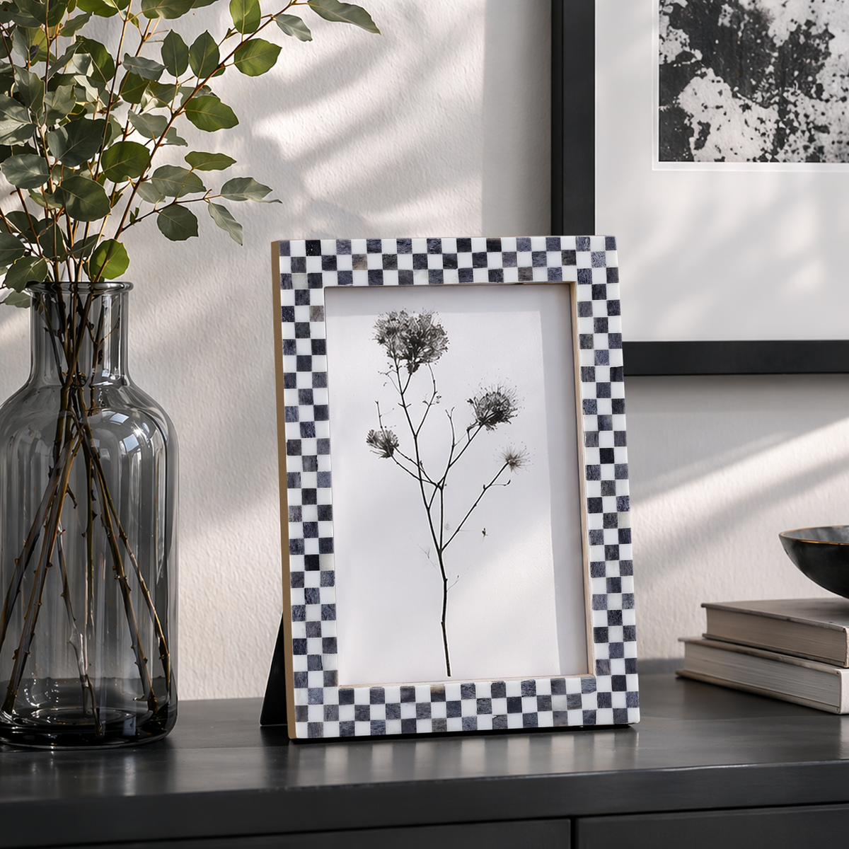 Checkered Picture Frame