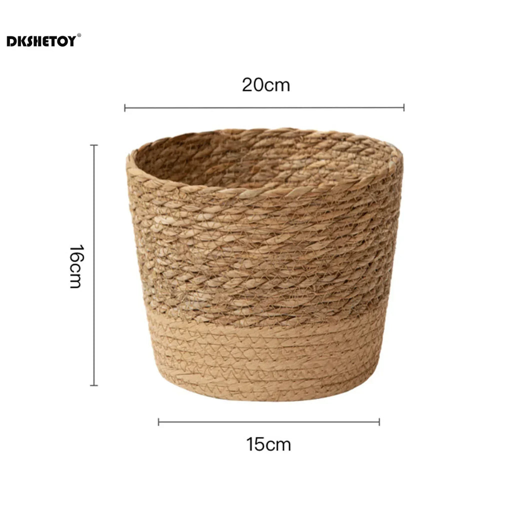 Woven Seaweed Planter