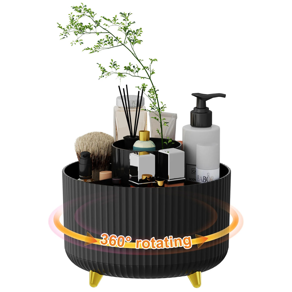 360° Rotating Makeup Organizer