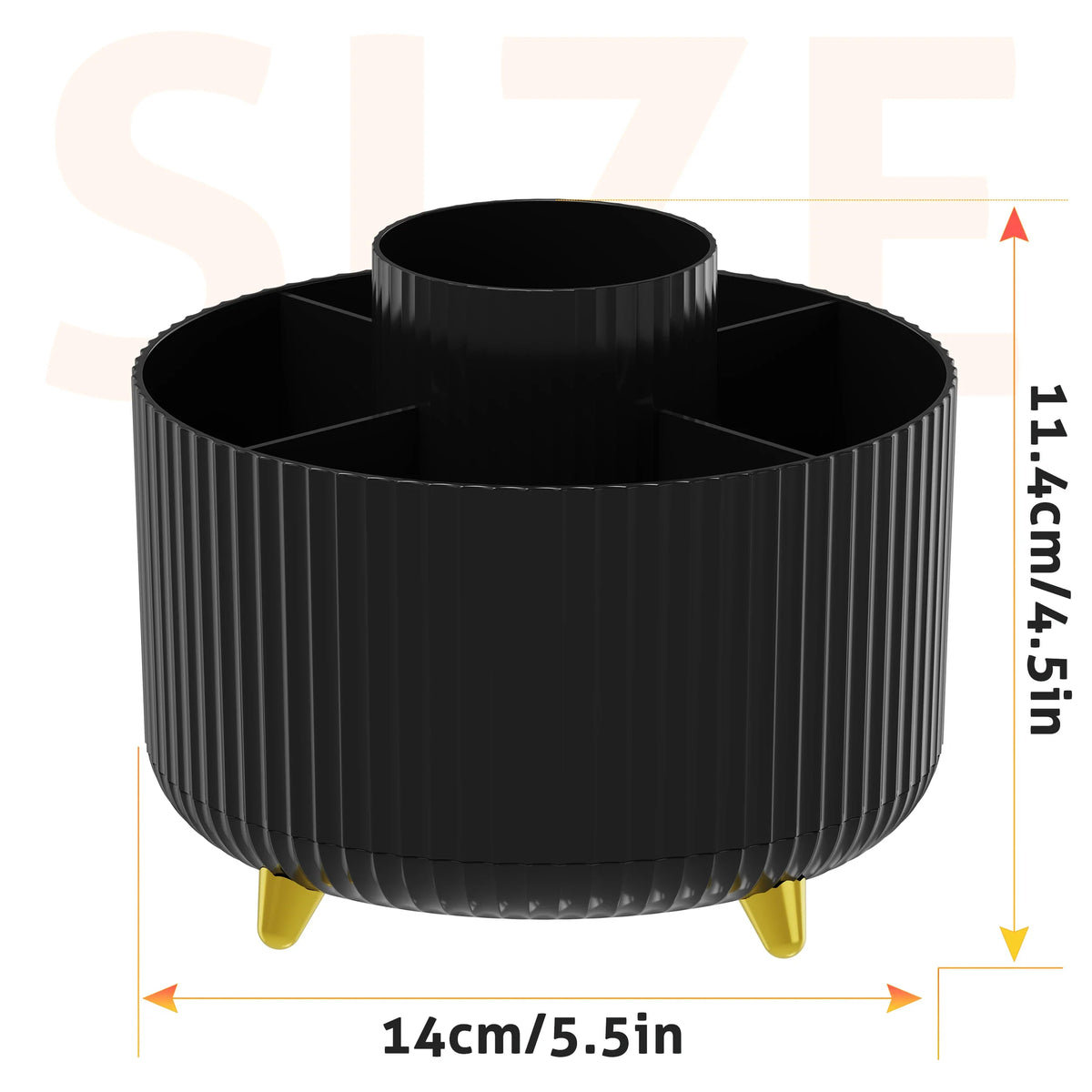 360° Rotating Makeup Organizer