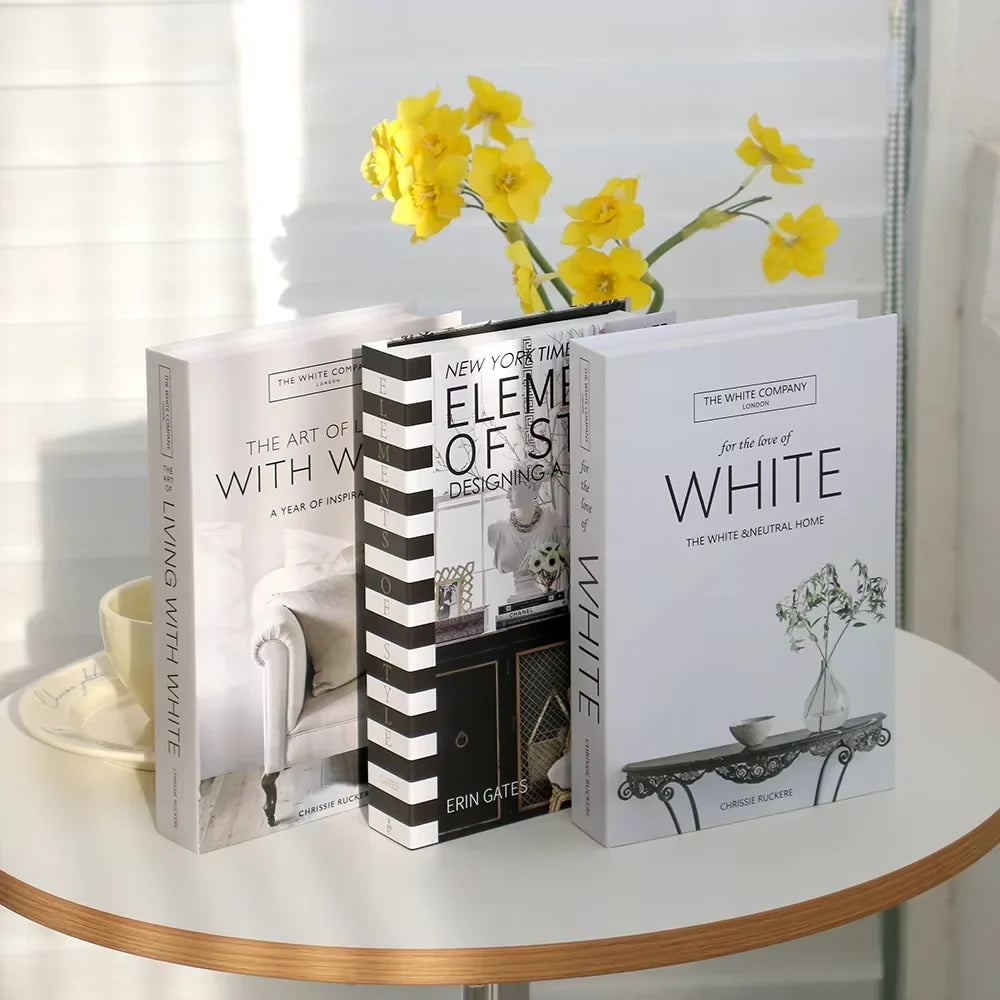 Decorative Book Box with Magnetic Closure
