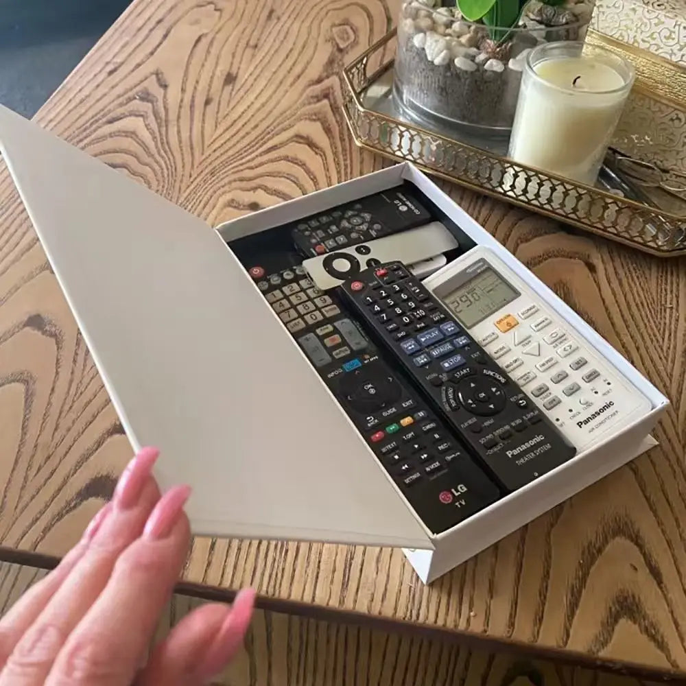 Decorative Book Box with Magnetic Closure
