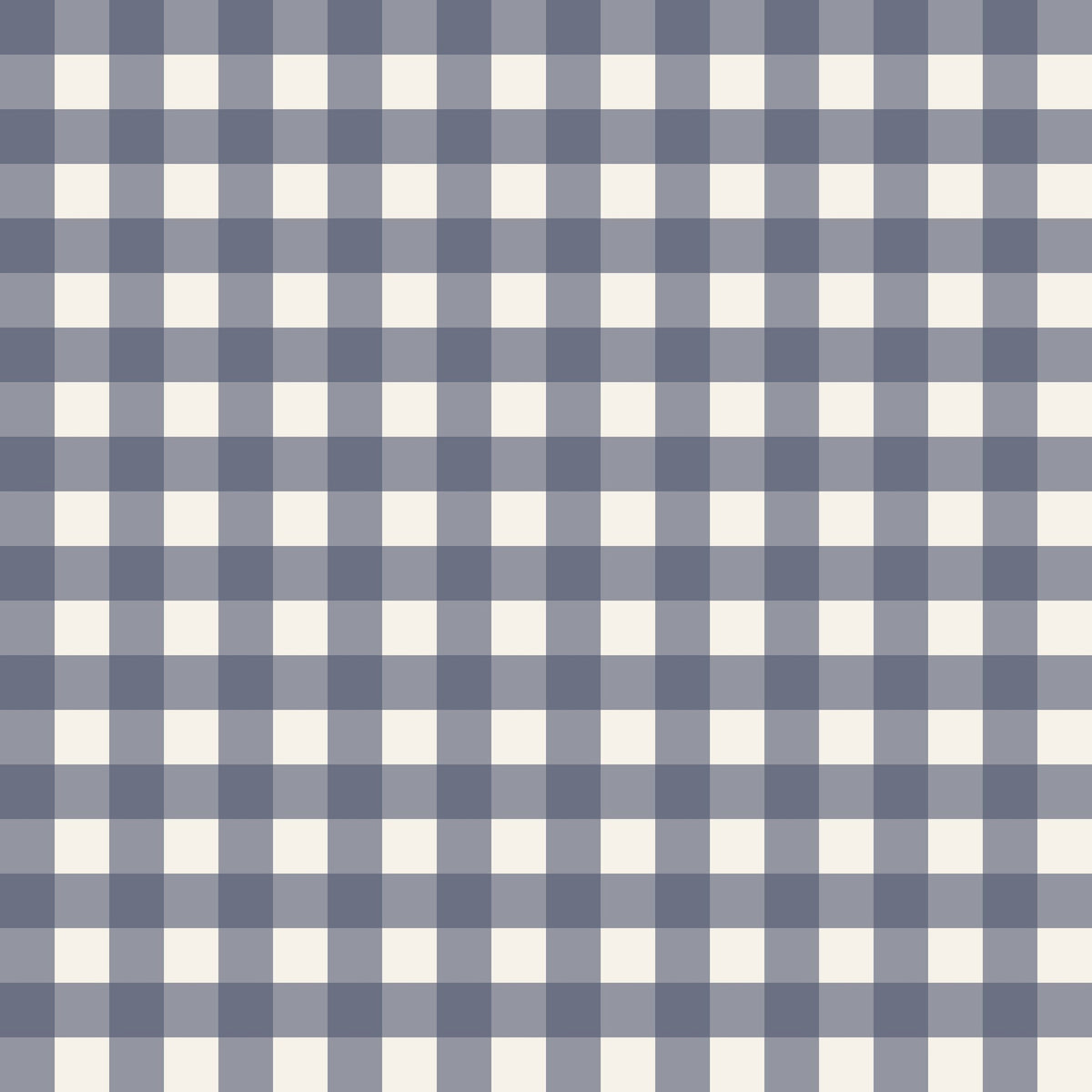 Simply Gingham Small (Navy) Removable Wallpaper