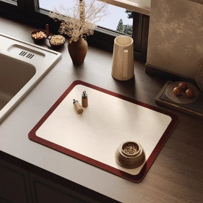 Non-Slip Minimalist Sink Mat