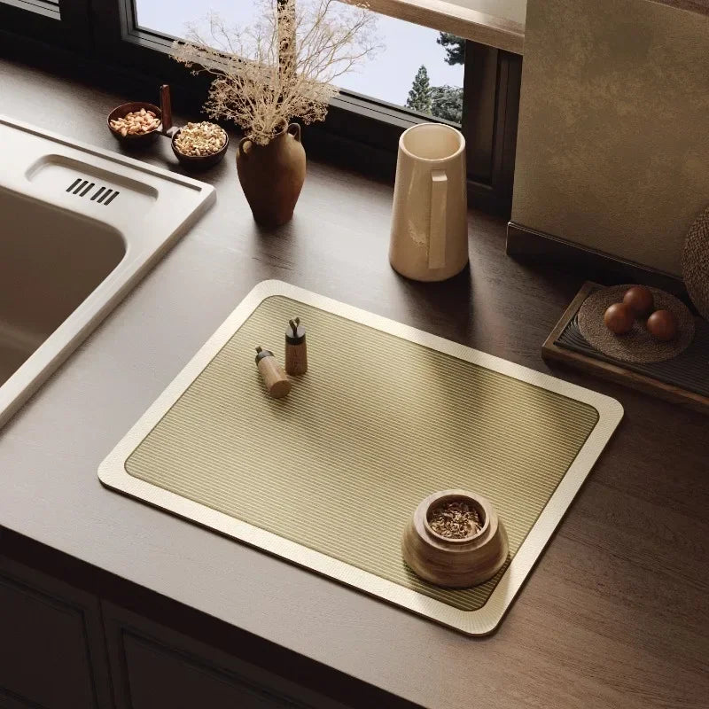 Non-Slip Minimalist Sink Mat