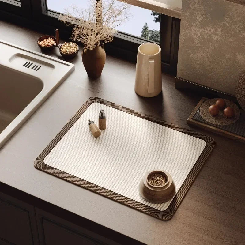 Non-Slip Minimalist Sink Mat