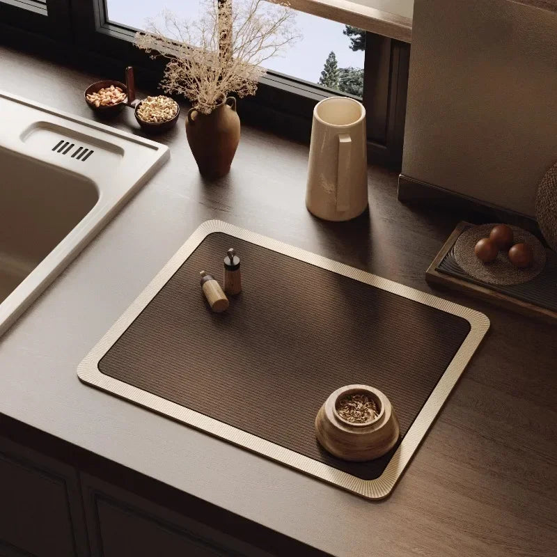 Non-Slip Minimalist Sink Mat
