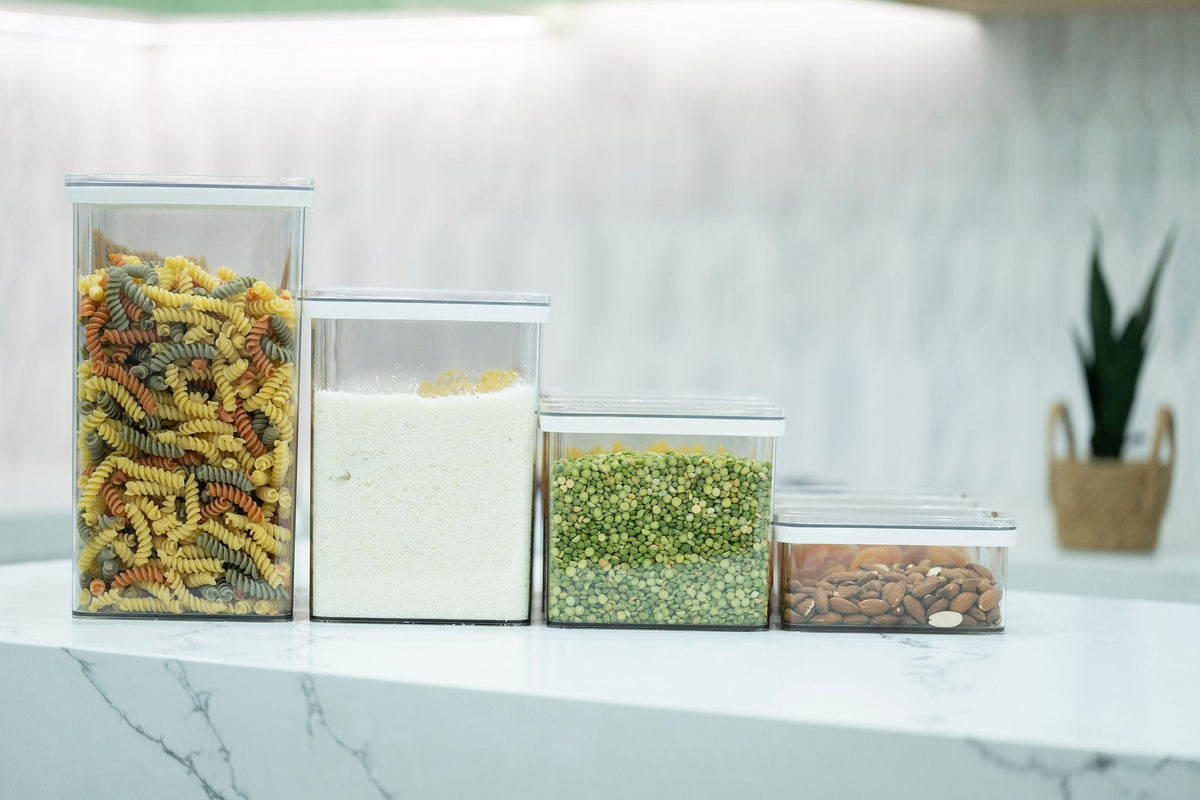 Clear Airtight Stackable Containers