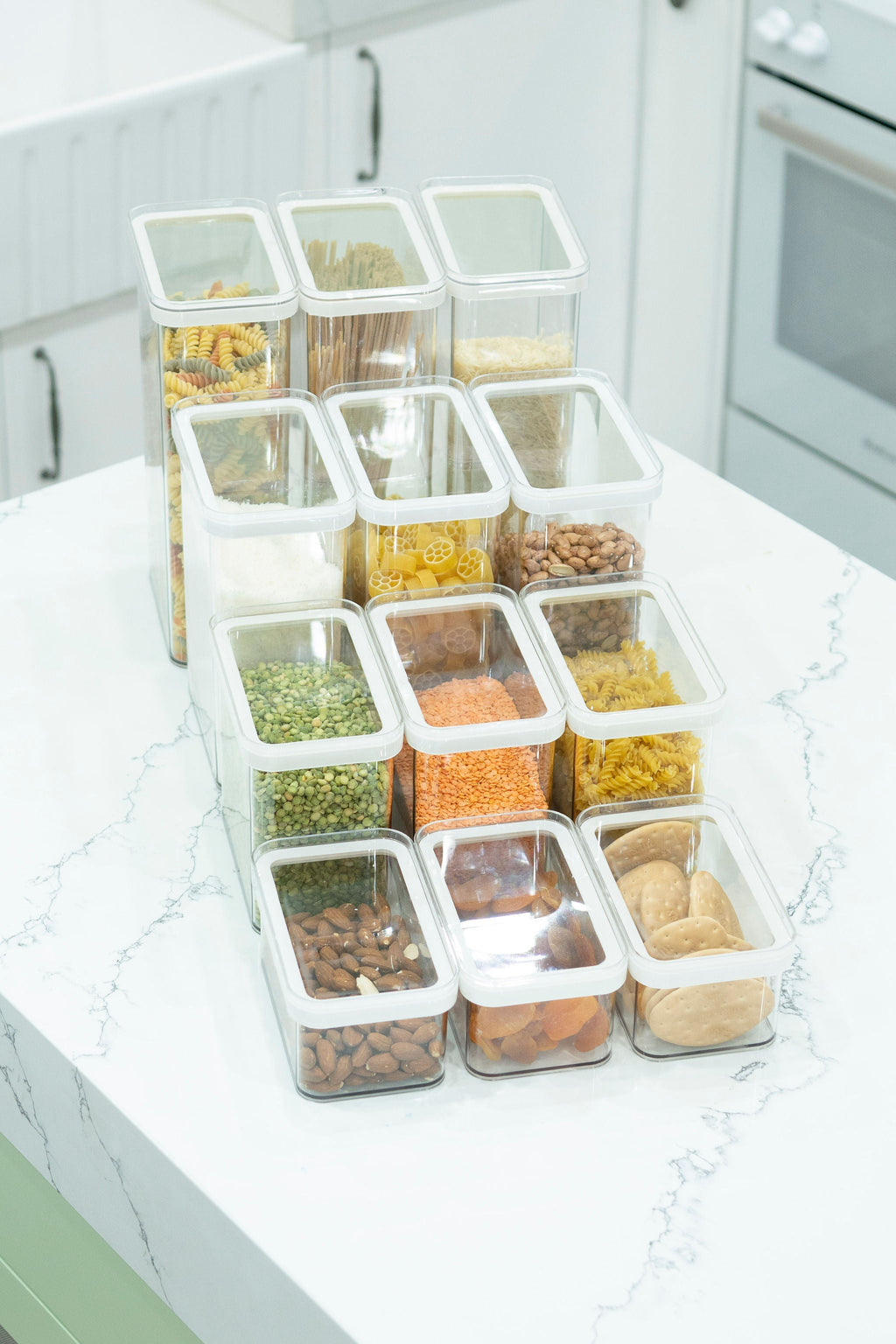 Clear Airtight Stackable Containers