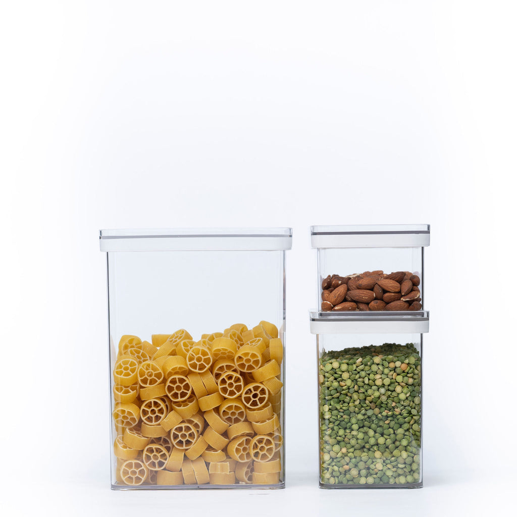 Clear Airtight Stackable Containers