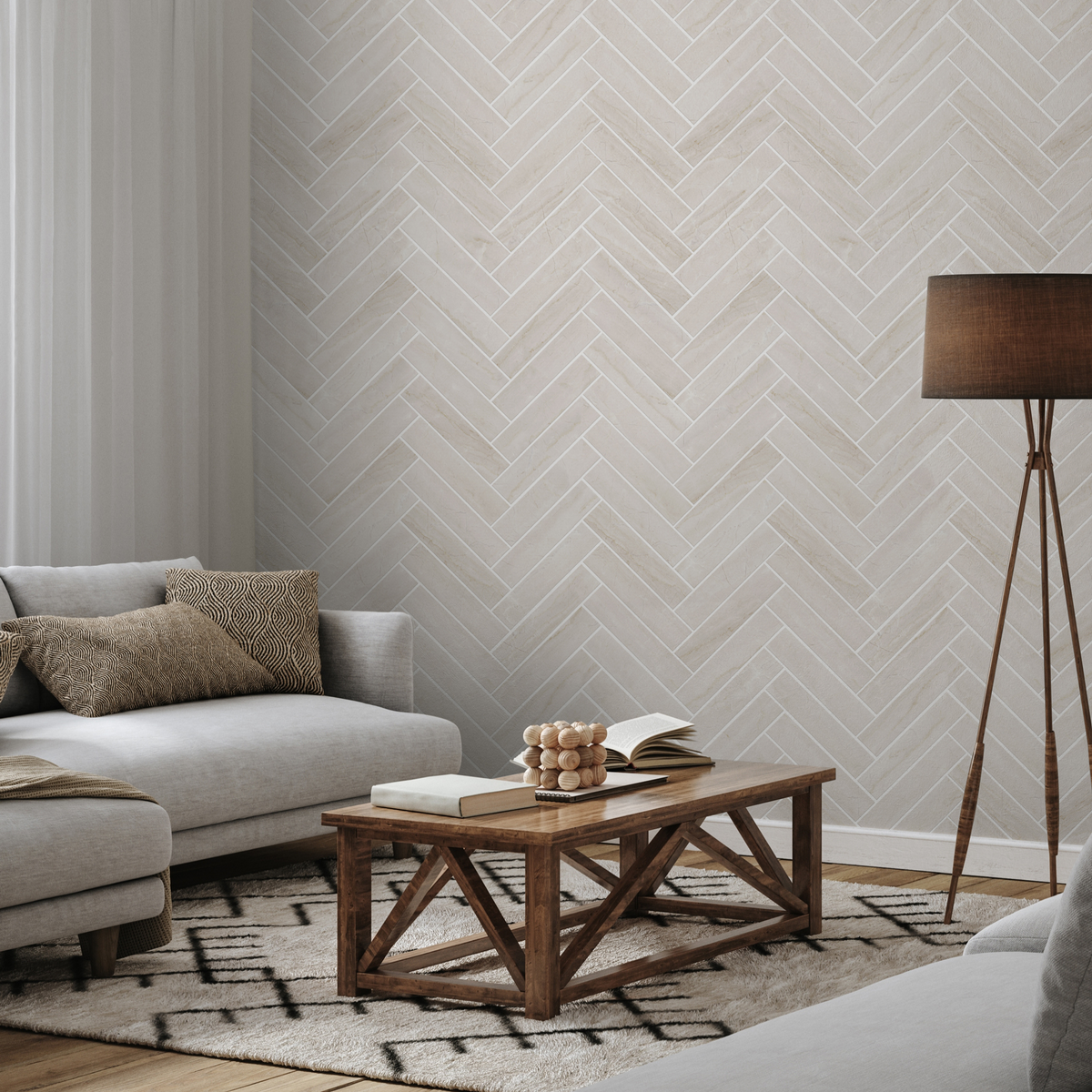 Sweet Cream Removable Wallpaper