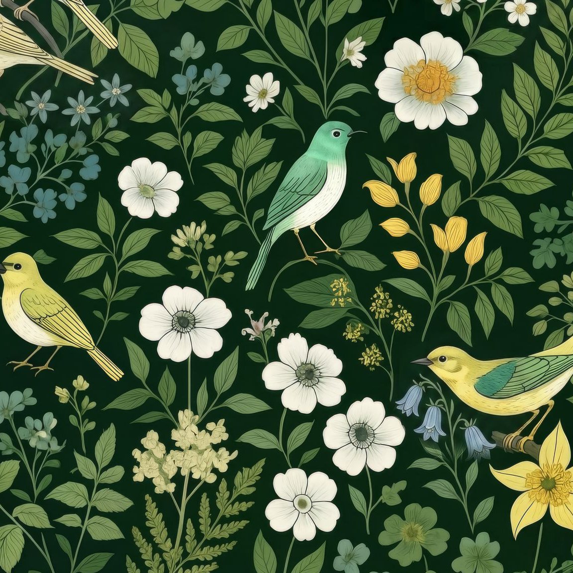 Aviary Removable Wallpaper