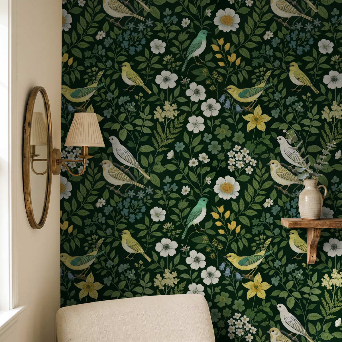 Aviary Removable Wallpaper