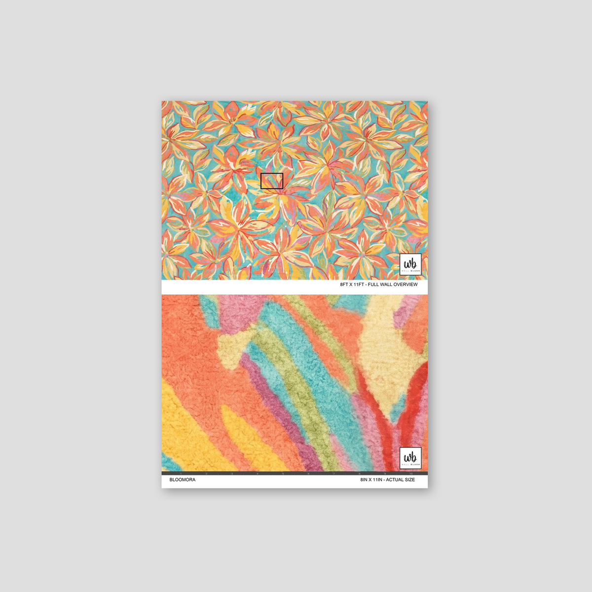 Bloomora Removable Wallpaper