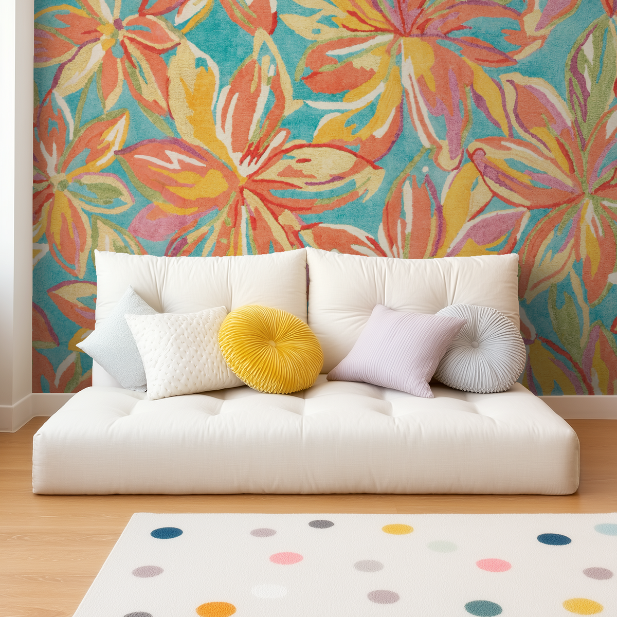 Bloomora Removable Wallpaper