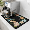 Coffee Station Mat - Water-Absorbent, Non-Slip
