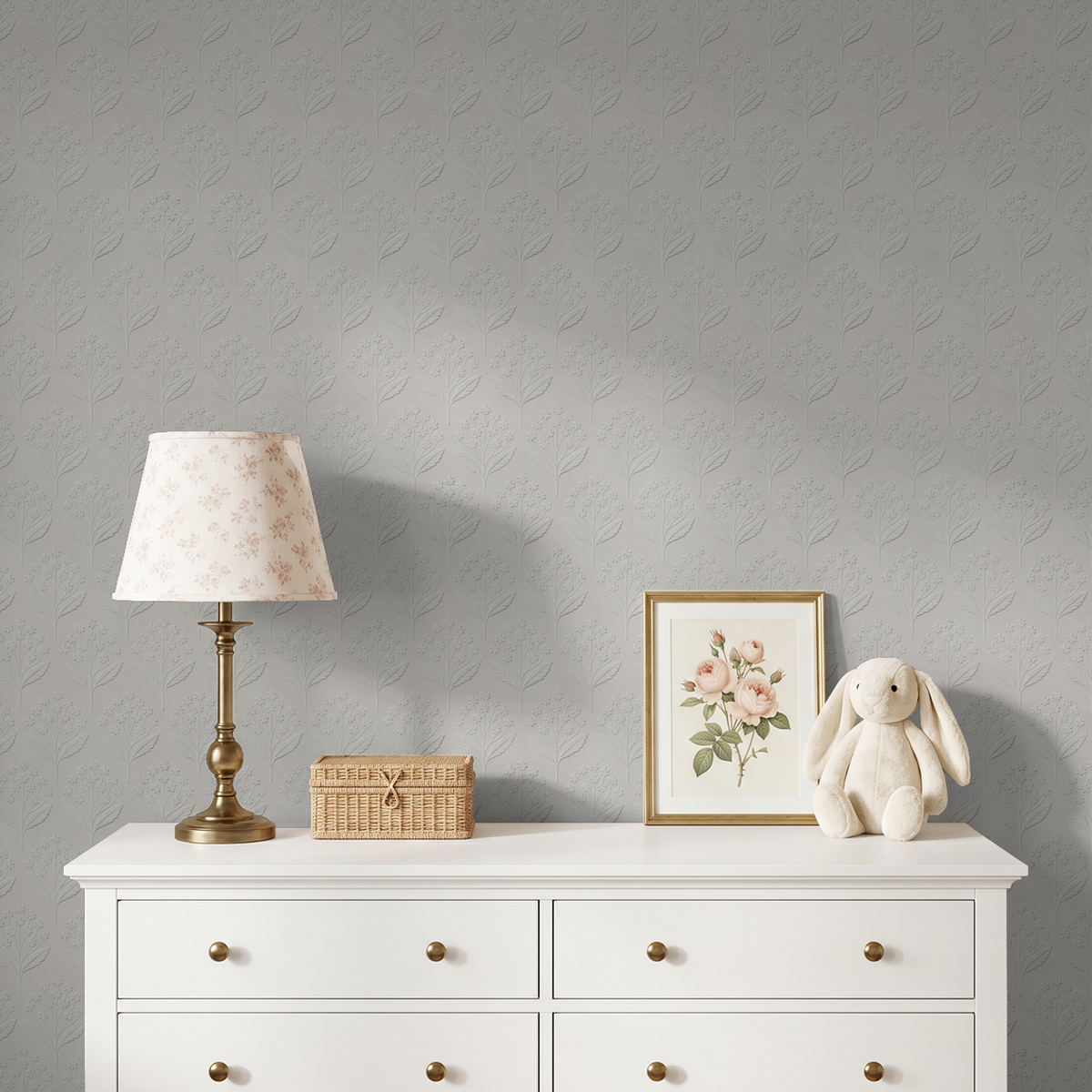 Sweet Alyssum Removable Wallpaper