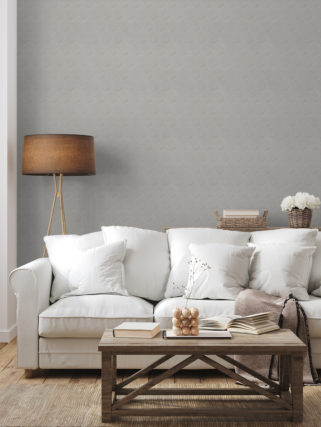 Sweet Alyssum Removable Wallpaper