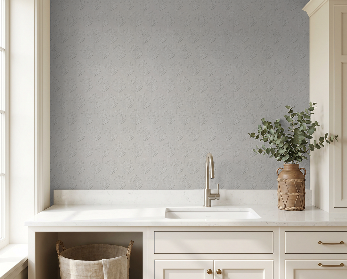 Sweet Alyssum Removable Wallpaper