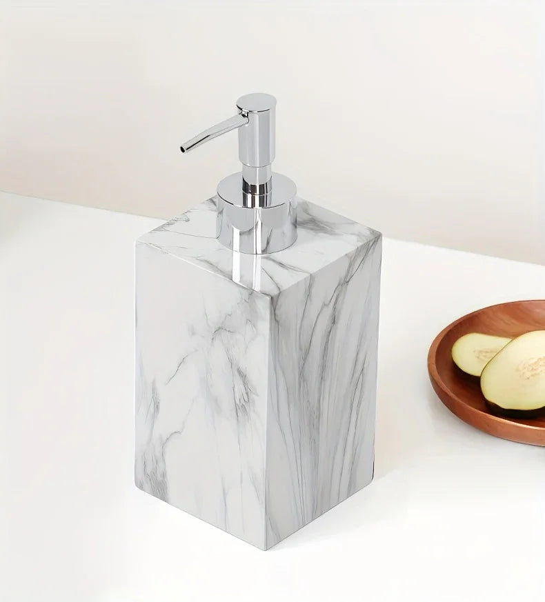Refillable Press Dispenser Bottle — Minimalist Bathroom Organizer