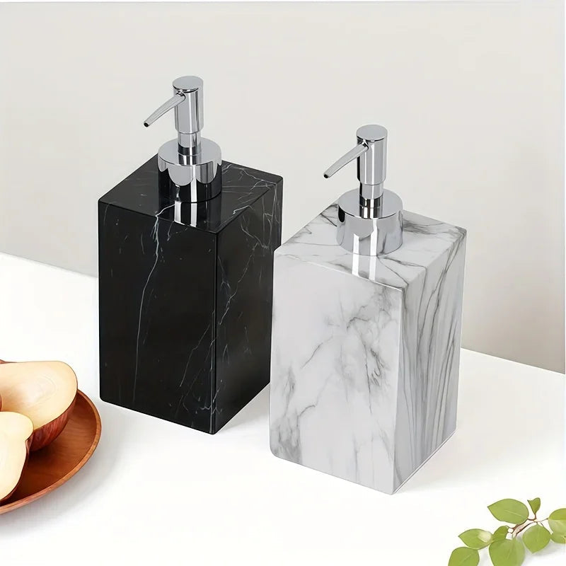 Refillable Press Dispenser Bottle — Minimalist Bathroom Organizer
