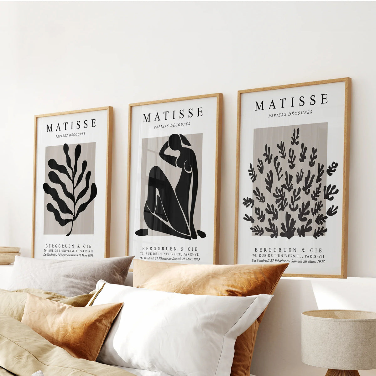 Matisse Minimalist Botanical, Figure Wall Prints Set