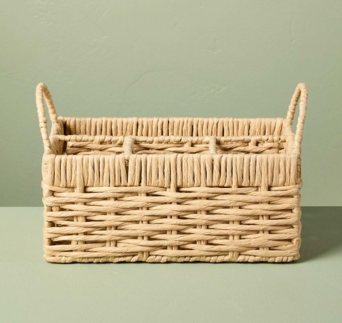Woven Organizer Storage Basket