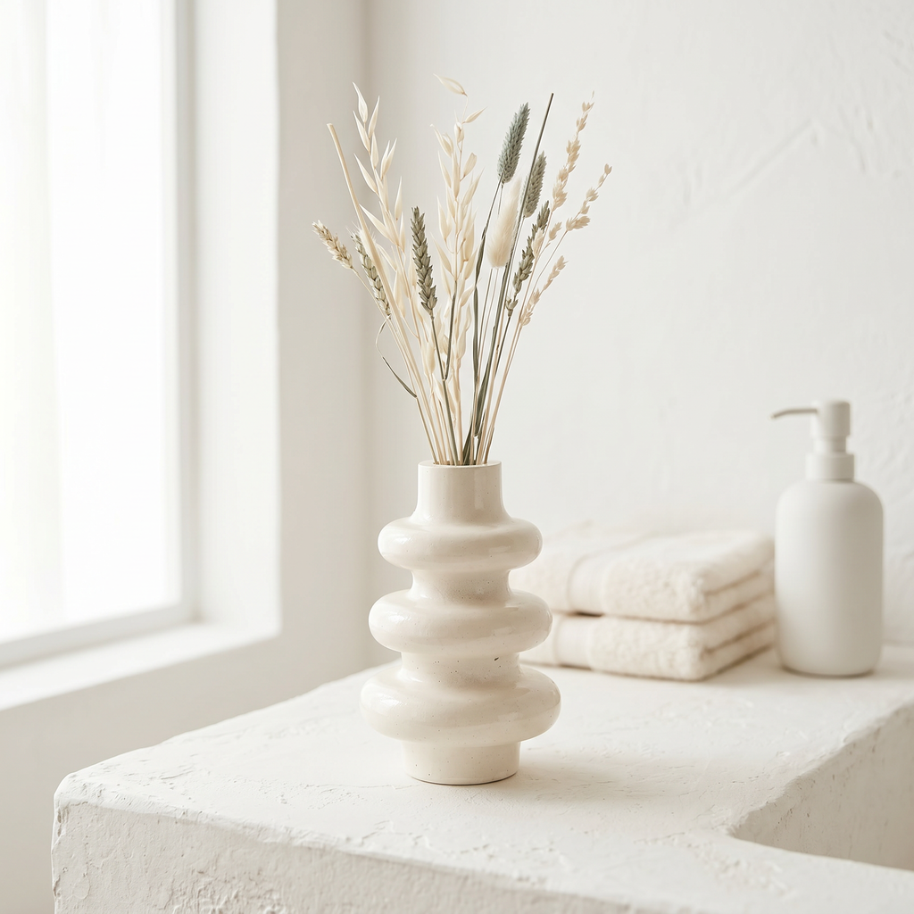 Stacked Bubble 3-Tier Vase